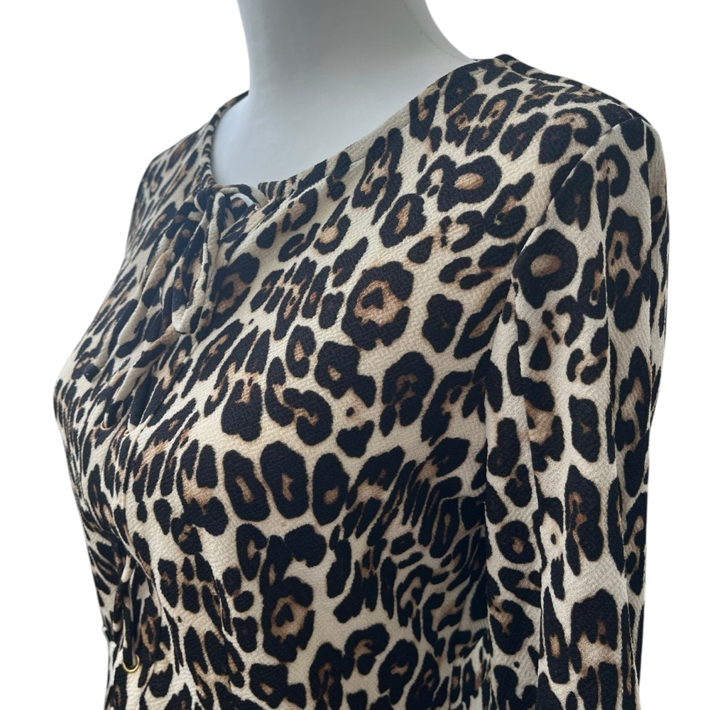 Chico's Animal Print Top Size 0 (#2054) - Picture 2 of 7